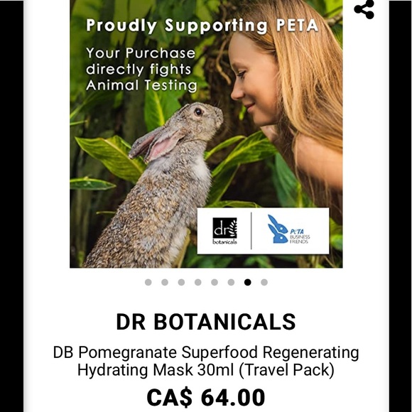 DR. BOTANICALS- DB POMEGRANATE SUPERFOOD REGENERATING HYDRATING MASK (30ml) - Picture 5 of 7